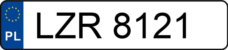 Numer rejestracyjny LZR8121 posiada FSR (Tarpan) 237 2.1t 237 2.1t