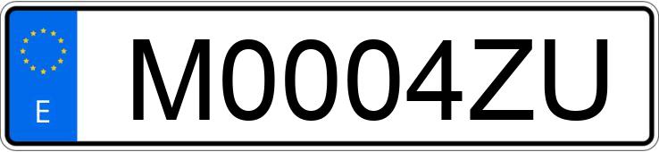 Numer rejestracyjny M0004ZU posiada FORD KA