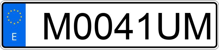 Numer rejestracyjny M0041UM posiada SEAT IBIZA Numer rejestracyjny M0041UM posiada SEAT IBIZA