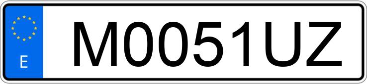Numer rejestracyjny M0051UZ posiada SEAT CORDOBA Numer rejestracyjny M0051UZ posiada SEAT CORDOBA