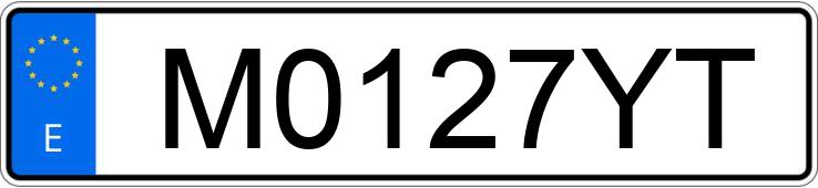 Numer rejestracyjny M0127YT posiada BMW SERIE 5 Numer rejestracyjny M0127YT posiada BMW SERIE 5