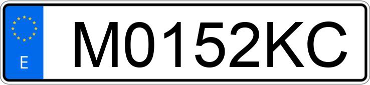 Numer rejestracyjny M0152KC posiada BMW SERIE 3