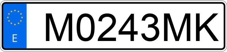 Numer rejestracyjny M0243MK posiada BMW SERIE 5 Numer rejestracyjny M0243MK posiada BMW SERIE 5