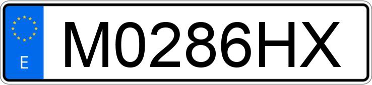 Numer rejestracyjny M0286HX posiada ALFA ROMEO 33