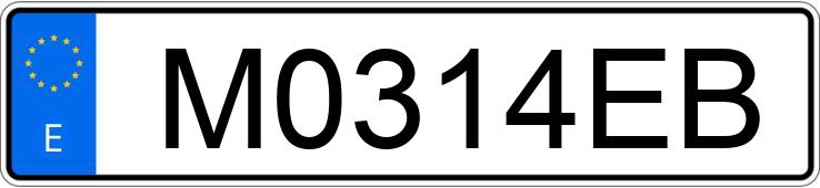 Numer rejestracyjny M0314EB posiada INNOCENTI MINI