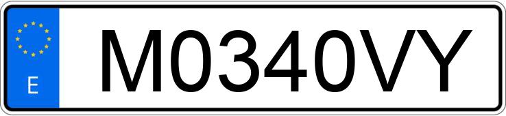 Numer rejestracyjny M0340VY posiada FORD MONDEO