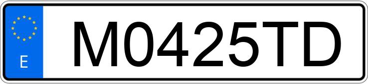 Numer rejestracyjny M0425TD posiada VOLKSWAGEN POLO Numer rejestracyjny M0425TD posiada VOLKSWAGEN POLO