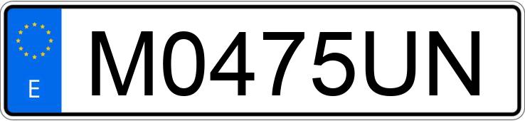 Numer rejestracyjny M0475UN posiada AUDI A4 1.8 Numer rejestracyjny M0475UN posiada AUDI A4 1.8