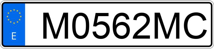 Numer rejestracyjny M0562MC posiada MERCEDES E 300 (124)