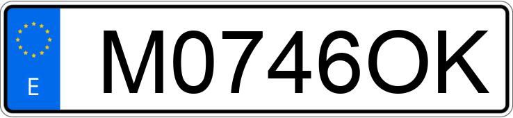 Numer rejestracyjny M0746OK posiada BMW SERIE 3