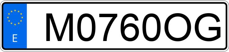 Numer rejestracyjny M0760OG posiada RENAULT CLIO