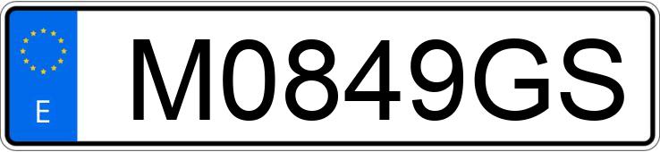 Numer rejestracyjny M0849GS posiada RENAULT 5 Numer rejestracyjny M0849GS posiada RENAULT 5