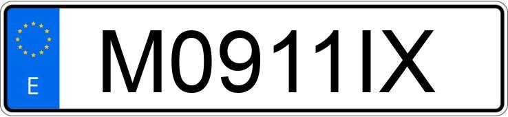 Numer rejestracyjny M0911IX posiada OPEL KADETT