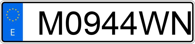 Numer rejestracyjny M0944WN posiada MERCEDES 190 (201) Numer rejestracyjny M0944WN posiada MERCEDES 190 (201)