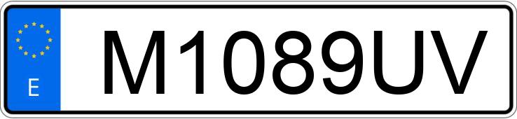 Numer rejestracyjny M1089UV posiada MERCEDES SLK (170-171)