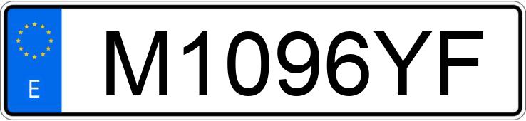 Numer rejestracyjny M1096YF posiada AUDI A4