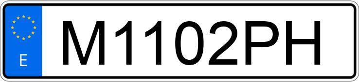 Numer rejestracyjny M1102PH posiada BMW SERIE 5