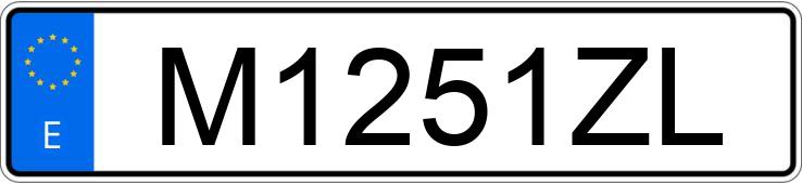 Numer rejestracyjny M1251ZL posiada AUDI A3 Numer rejestracyjny M1251ZL posiada AUDI A3