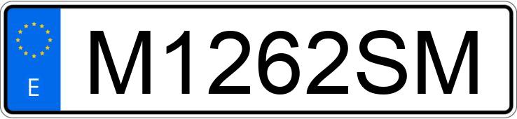 Numer rejestracyjny M1262SM posiada VOLVO 121 Numer rejestracyjny M1262SM posiada VOLVO 121