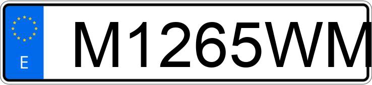 Numer rejestracyjny M1265WM posiada JEEP GRAND CHEROKEE Numer rejestracyjny M1265WM posiada JEEP GRAND CHEROKEE