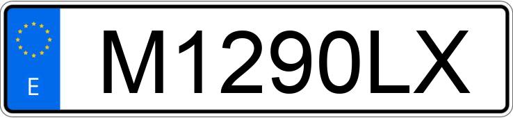 Numer rejestracyjny M1290LX posiada SUZUKI SAMURAI