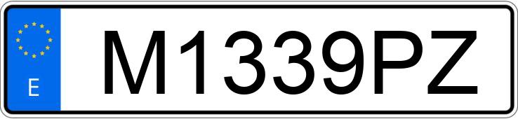 Numer rejestracyjny M1339PZ posiada ROVER 220 LTI