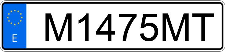 Numer rejestracyjny M1475MT posiada RENAULT 19 Numer rejestracyjny M1475MT posiada RENAULT 19