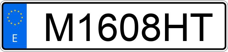 Numer rejestracyjny M1608HT posiada VOLVO 340 Numer rejestracyjny M1608HT posiada VOLVO 340