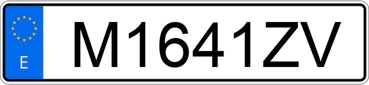 Numer rejestracyjny M1641ZV posiada CITROEN XSARA