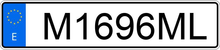 Numer rejestracyjny M1696ML posiada PEUGEOT 405