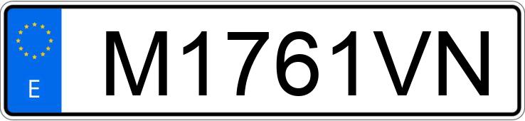 Numer rejestracyjny M1761VN posiada MERCEDES 300 (140)