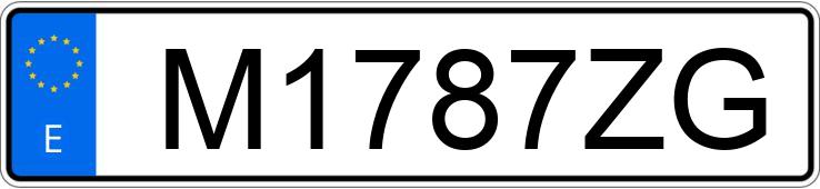 Numer rejestracyjny M1787ZG posiada SEAT IBIZA Numer rejestracyjny M1787ZG posiada SEAT IBIZA