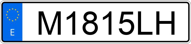 Numer rejestracyjny M1815LH posiada VOLKSWAGEN SCIROCCO Numer rejestracyjny M1815LH posiada VOLKSWAGEN SCIROCCO