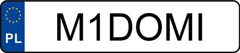 Numer rejestracyjny M1DOMI posiada VOLKSWAGEN GOLF CD Numer rejestracyjny M1DOMI posiada VOLKSWAGEN GOLF CD