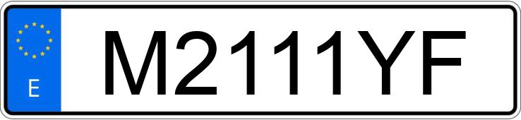 Numer rejestracyjny M2111YF posiada AUDI A3 Numer rejestracyjny M2111YF posiada AUDI A3