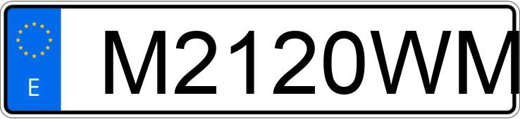 Numer rejestracyjny M2120WM posiada VOLVO S40 Numer rejestracyjny M2120WM posiada VOLVO S40