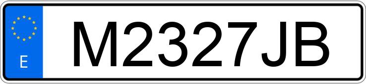 Numer rejestracyjny M2327JB posiada OPEL KADETT