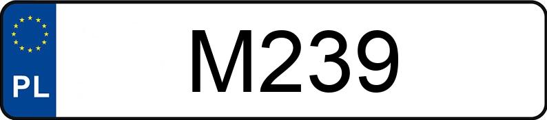 Numer rejestracyjny M239 posiada ASTON MARTIN DB11 5.2 48V MR`17 E6 DB11 5.2 48V MR`17 E6