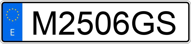 Numer rejestracyjny M2506GS posiada RENAULT 11 Numer rejestracyjny M2506GS posiada RENAULT 11