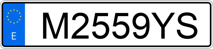 Numer rejestracyjny M2559YS posiada FIAT BRAVO