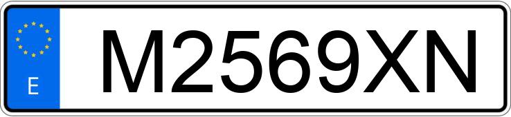 Numer rejestracyjny M2569XN posiada TOYOTA AVENSIS Numer rejestracyjny M2569XN posiada TOYOTA AVENSIS