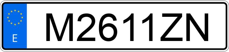 Numer rejestracyjny M2611ZN posiada CITROEN XSARA