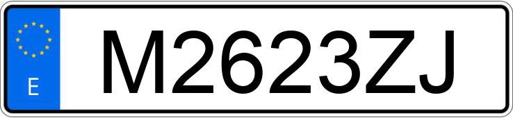 Numer rejestracyjny M2623ZJ posiada SEAT IBIZA Numer rejestracyjny M2623ZJ posiada SEAT IBIZA