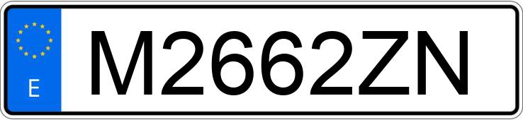 Numer rejestracyjny M2662ZN posiada AUDI A6