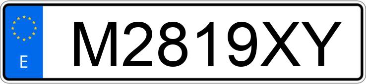 Numer rejestracyjny M2819XY posiada VOLKSWAGEN GOLF Numer rejestracyjny M2819XY posiada VOLKSWAGEN GOLF