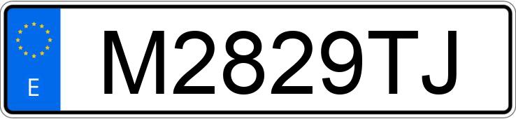 Numer rejestracyjny M2829TJ posiada BMW SERIE 7