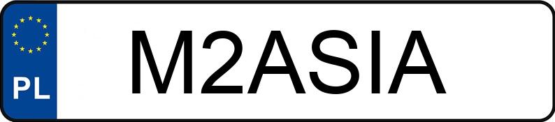 Numer rejestracyjny M2ASIA posiada VOLKSWAGEN The Beetle TDI-CR MR`11 E5 Beetle