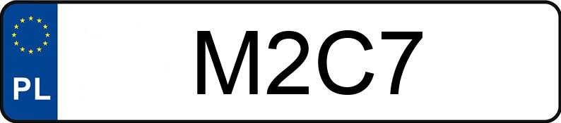 Numer rejestracyjny M2C7 posiada DODGE Grand Caravan 3.6 Kat. MR`11 SXT Aut.