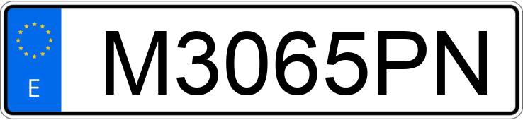 Numer rejestracyjny M3065PN posiada JAGUAR XJ6