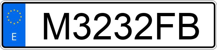 Numer rejestracyjny M3232FB posiada RENAULT 9 Numer rejestracyjny M3232FB posiada RENAULT 9